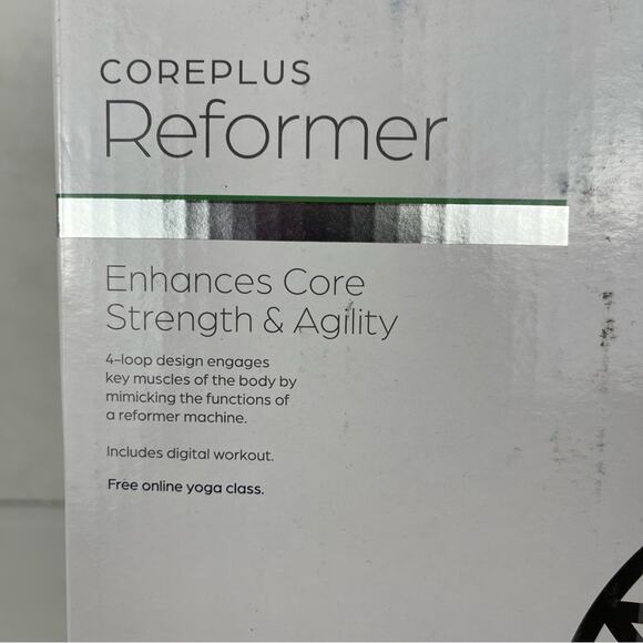 Gaiam Coreplus Reformer 4 Loop Resistance Bands Core Strength Agility - Picture 2 of 7